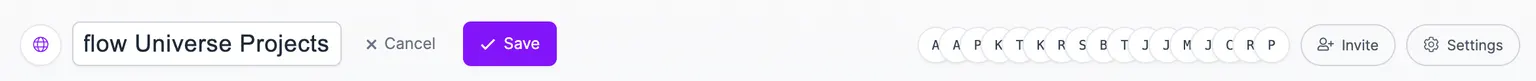 Renaming a workspace